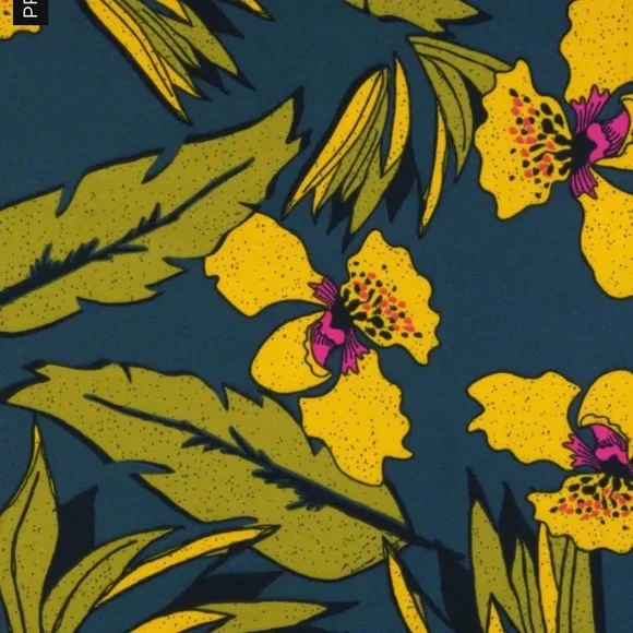 Toad&Co Sunkissed Dress in midnight Blue and Yellow Floral Size small - Picture 4 of 12